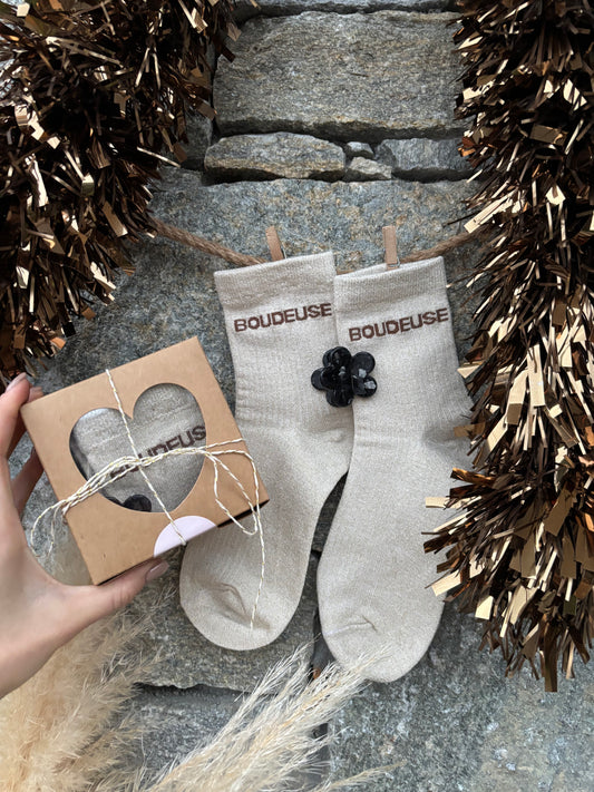Coffret CHAUSSETTES BOUDEUSE ET SA PINCE