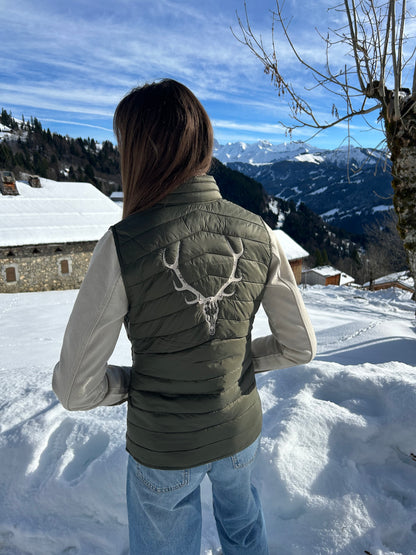 Doudoune sans manches CERF LES BICHETTES