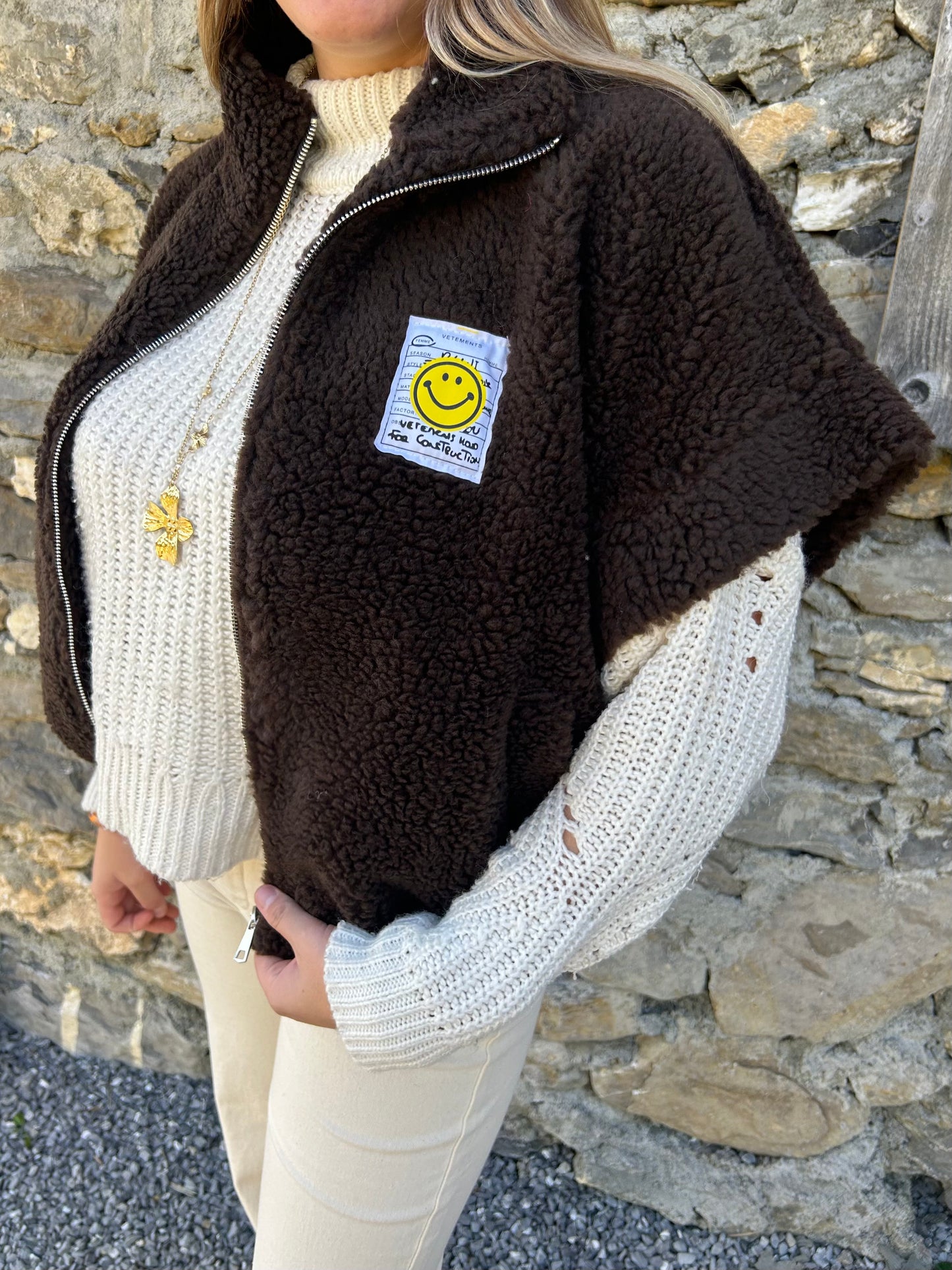 Veste sans manches SMILEY 🇮🇹