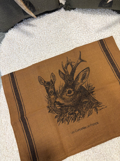 Torchons CHEVREUIL et CHEVRETTE