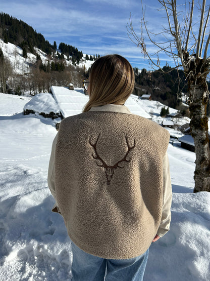 Gilet sans manches CERF LES BICHETTES