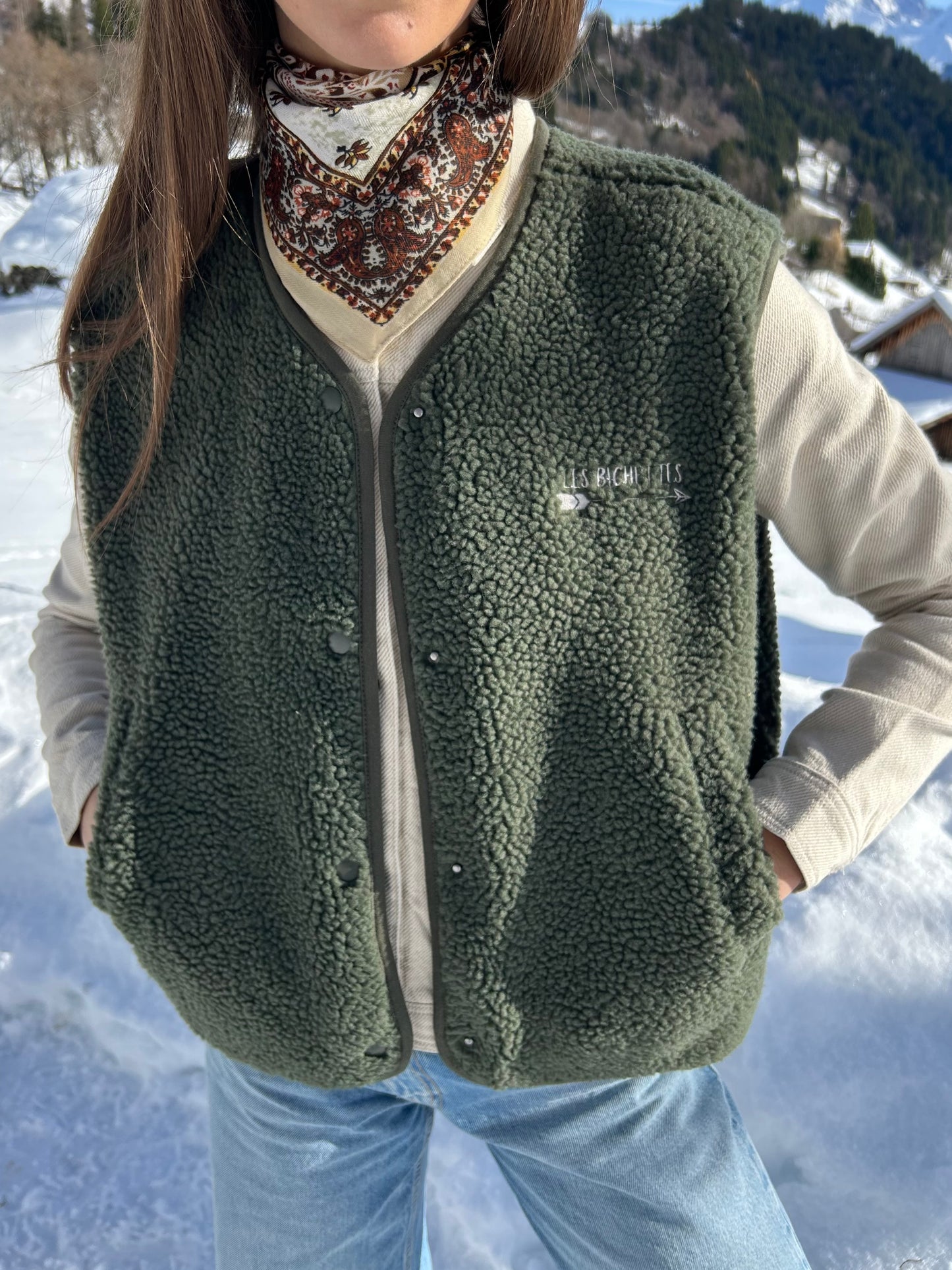 Gilet sans manches CERF LES BICHETTES