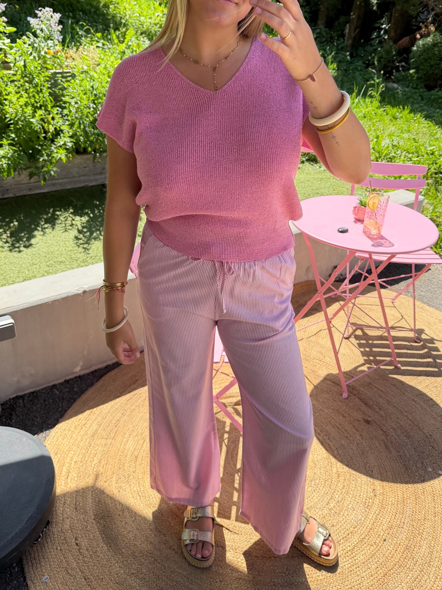 Pantalon rayé PROVENCE