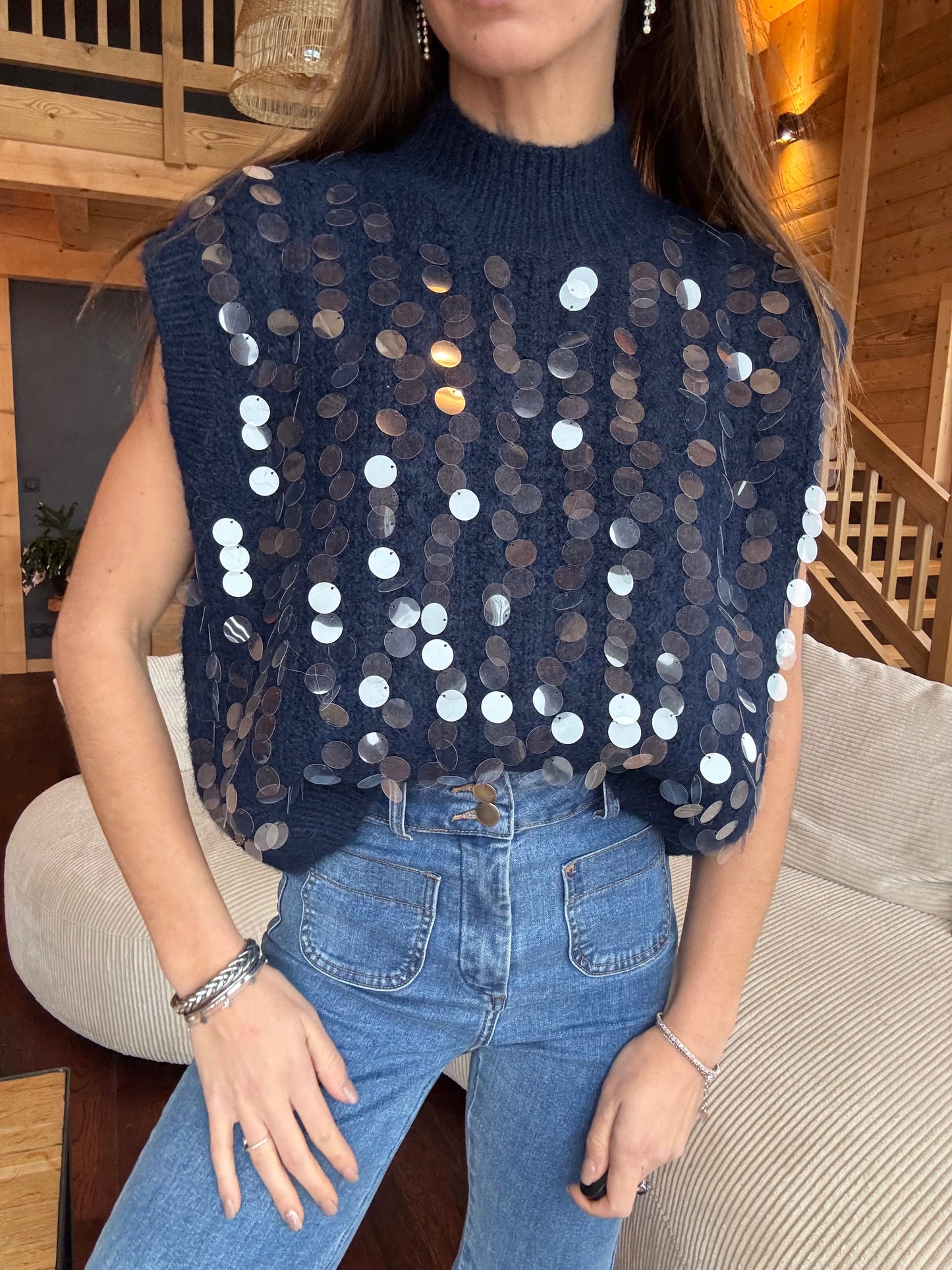 Pull sans manches CINDY 🇮🇹