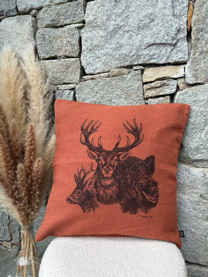 Coussin carré GRAND GIBIER