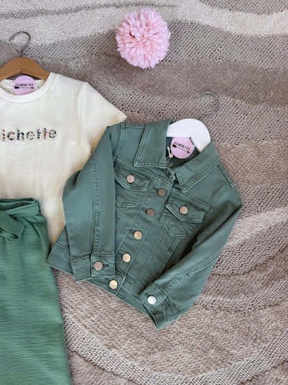 Veste en jeans enfant