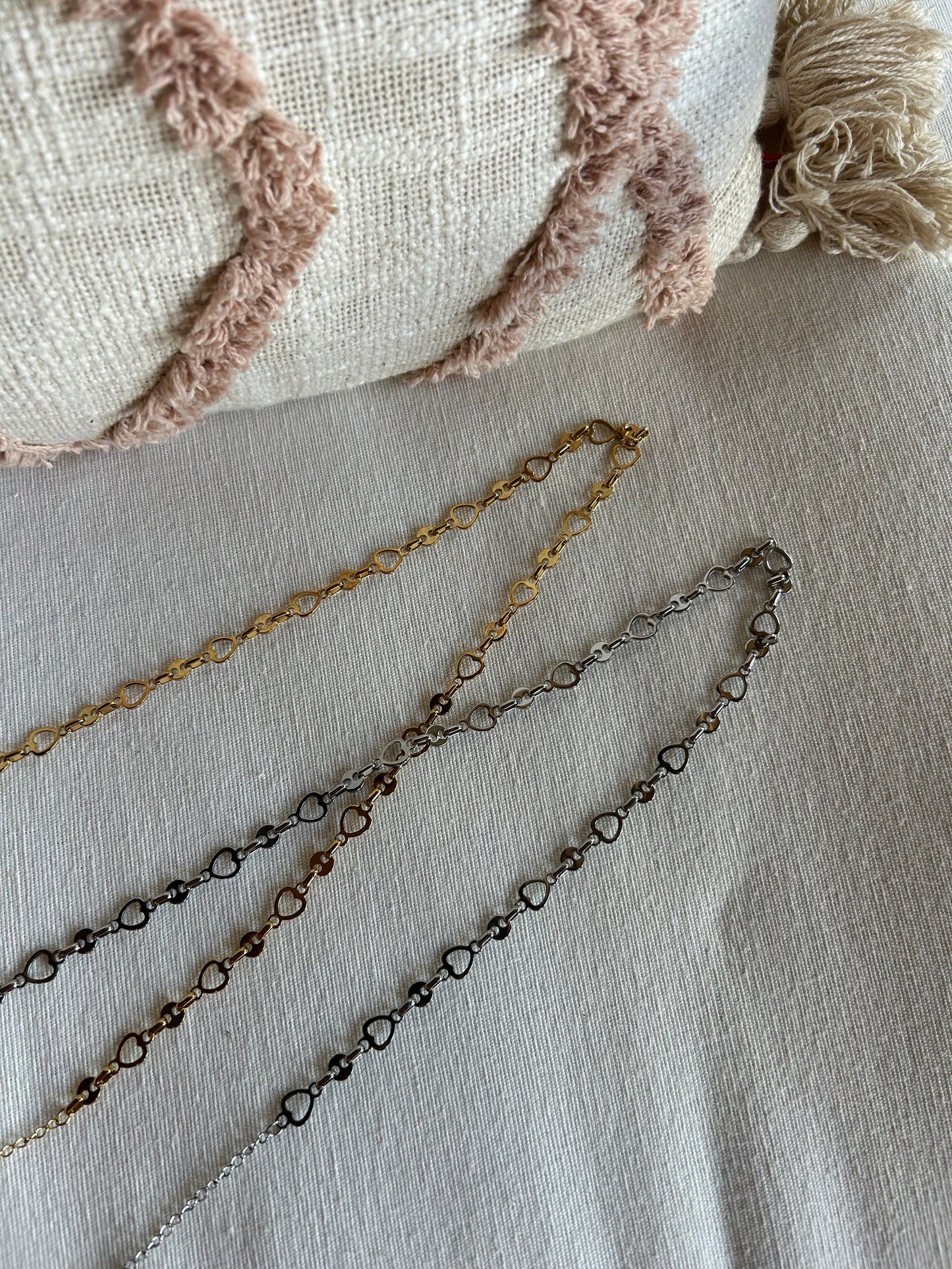 Ceinture chaine CŒUR