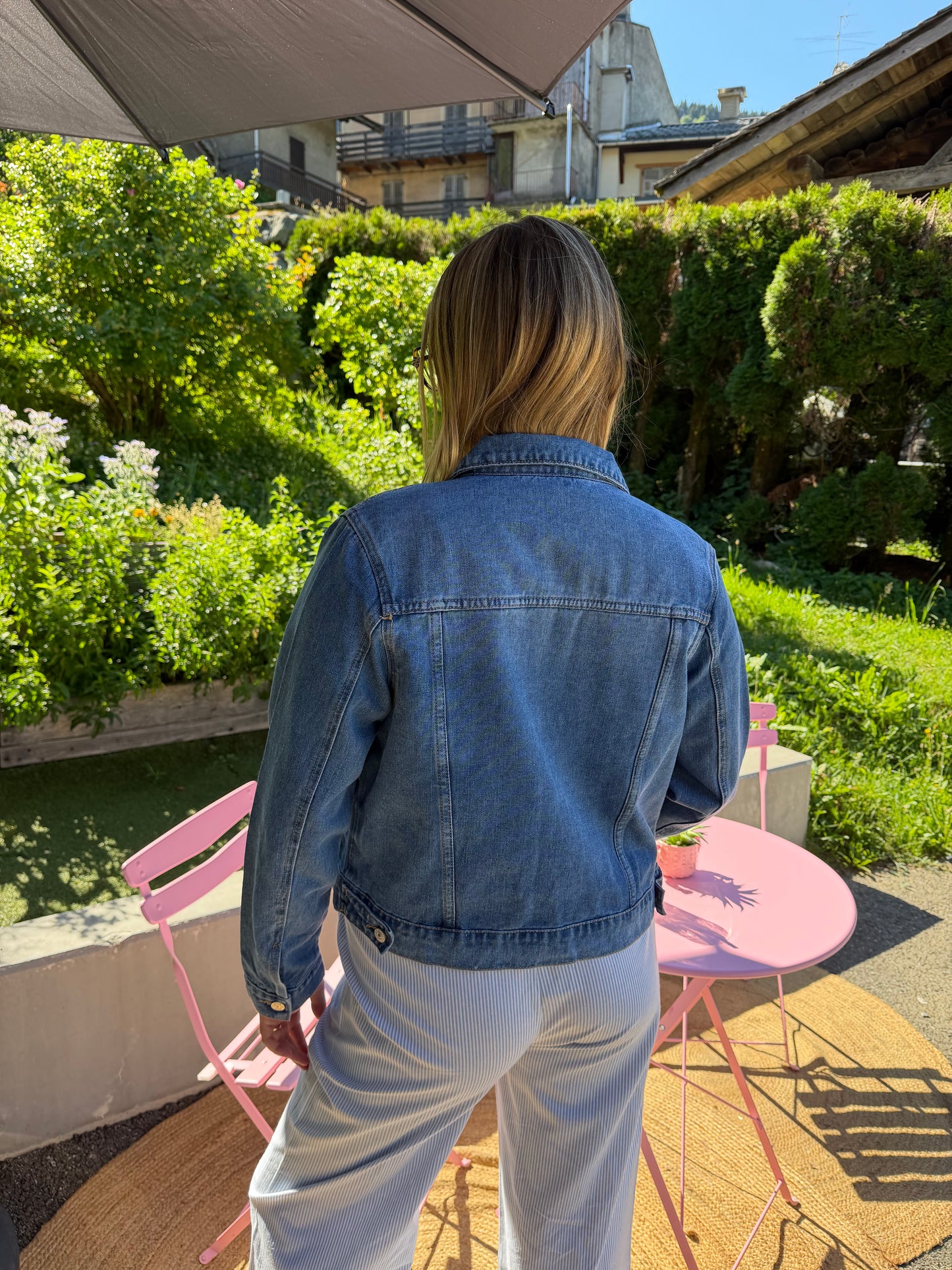 Veste en jean SABLE