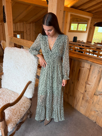 Robe VALENCIA manches longues