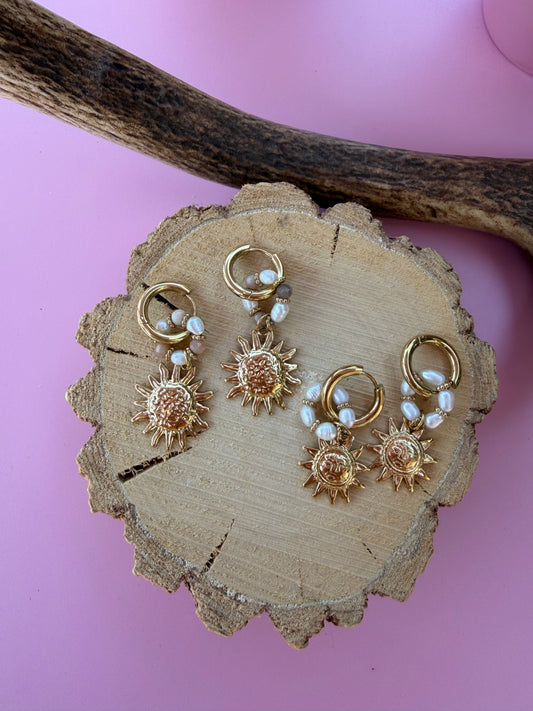 Boucles d’oreilles SOLEIL