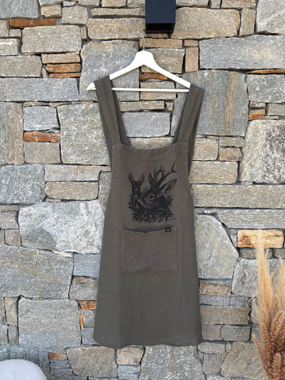 Tablier CHEVREUIL ET CHEVRETTE