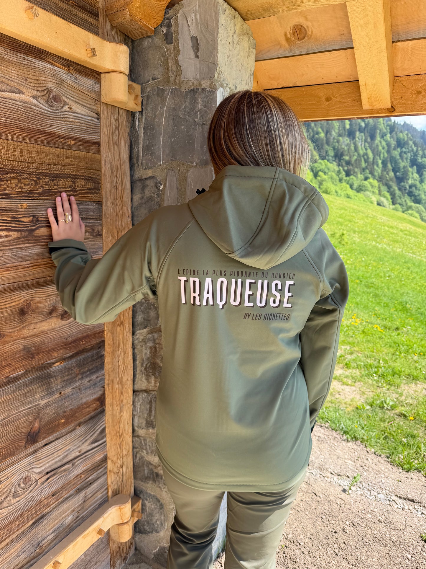 Softshell TRAQUEUSE LES BICHETTES