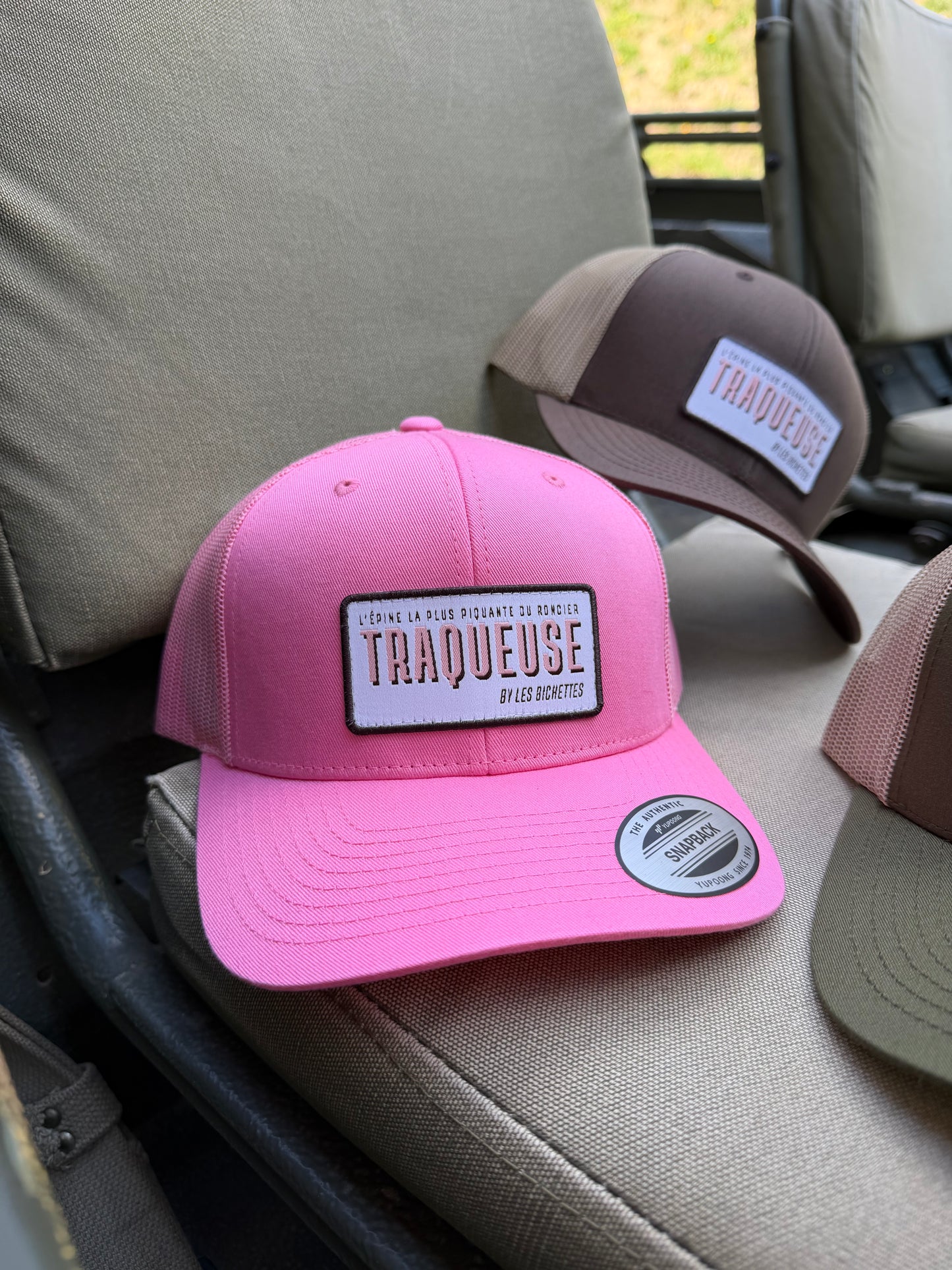 Casquette TRAQUEUSE