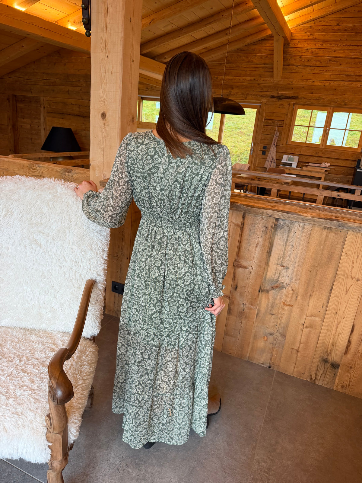 Robe VALENCIA manches longues