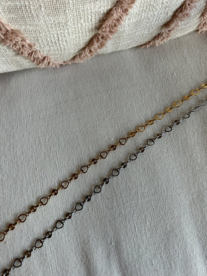 Ceinture chaine CŒUR