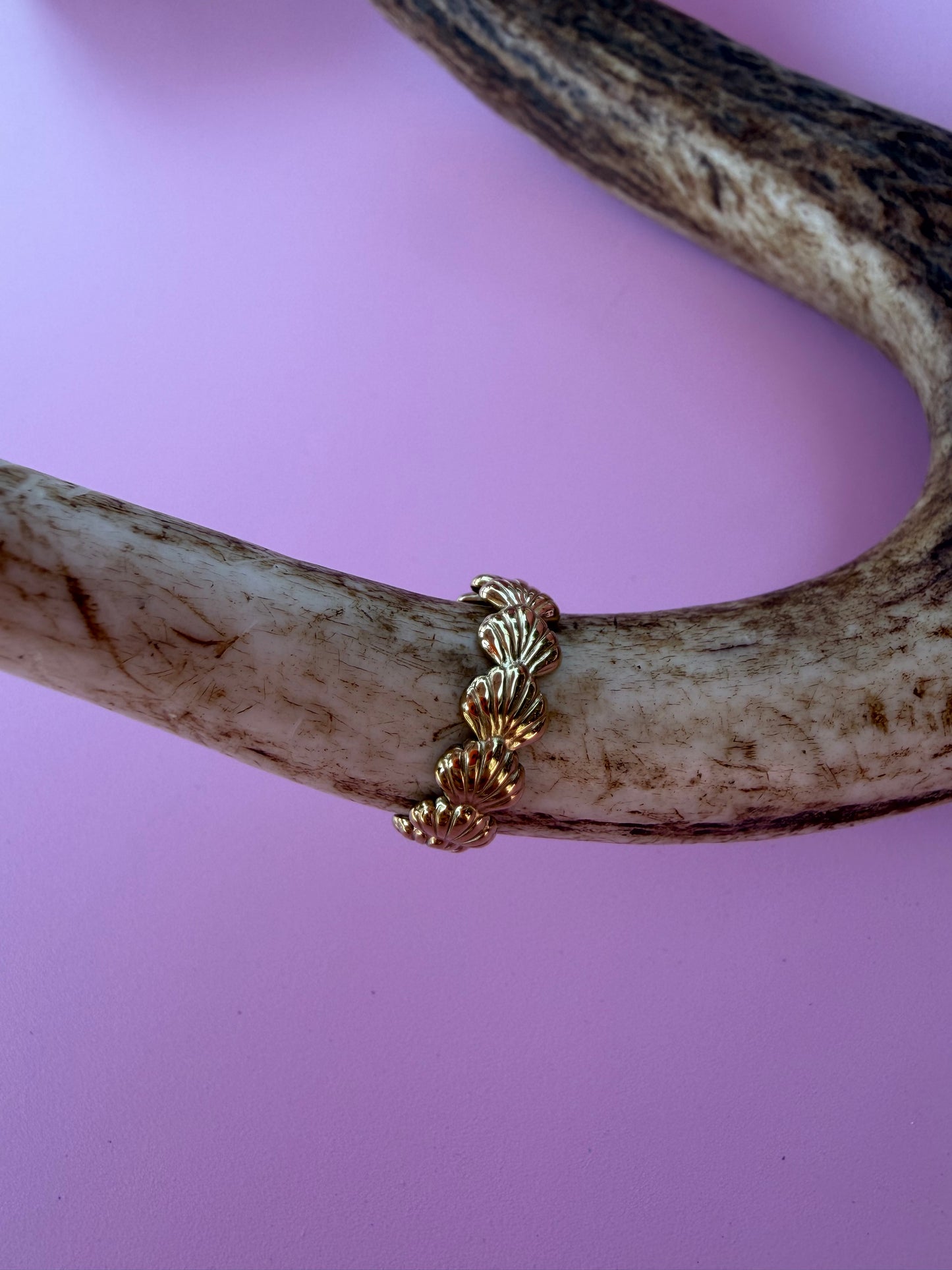Bague coquillages