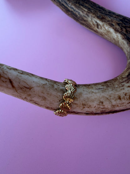 Bague coquillages