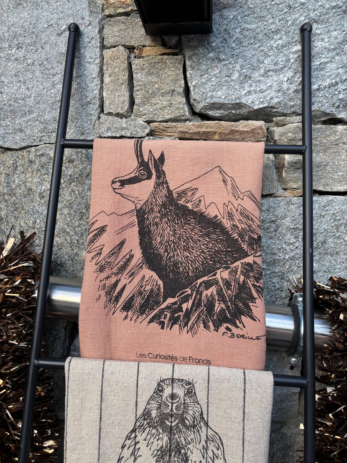 Coffret 3 torchons MONTAGNE