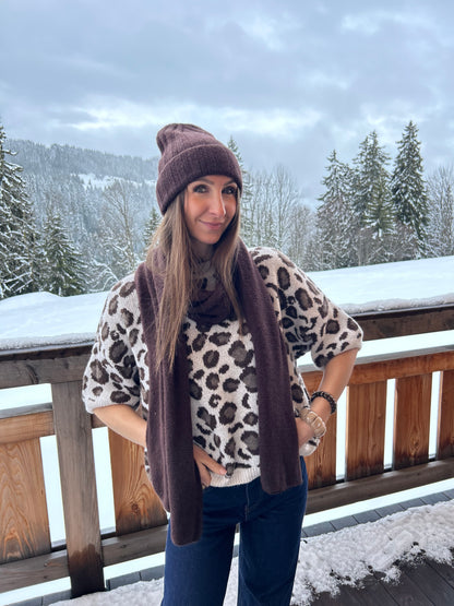 Ensemble bonnet + écharpe ALPI🇮🇹