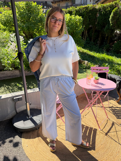 Pantalon rayé PROVENCE