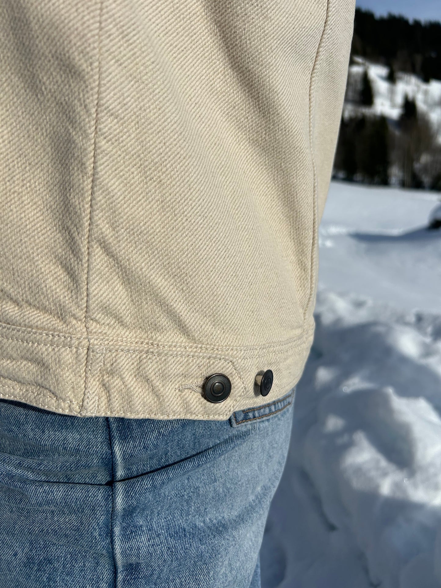 Veste en jeans CERF LES BICHETTES