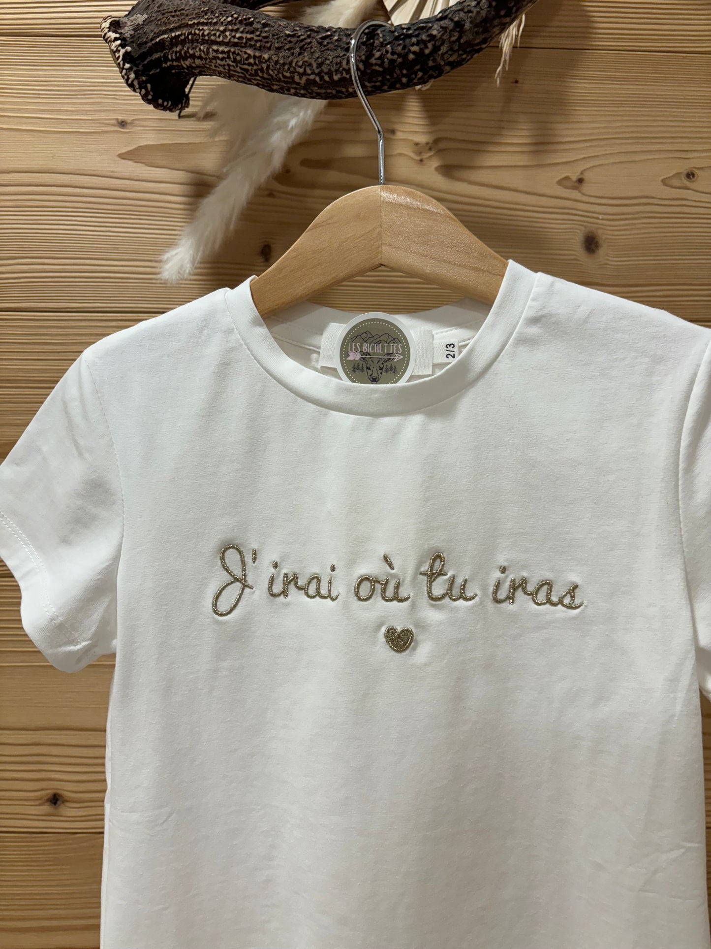 Tee-shirt J’IRAIS OU TU IRAS enfant