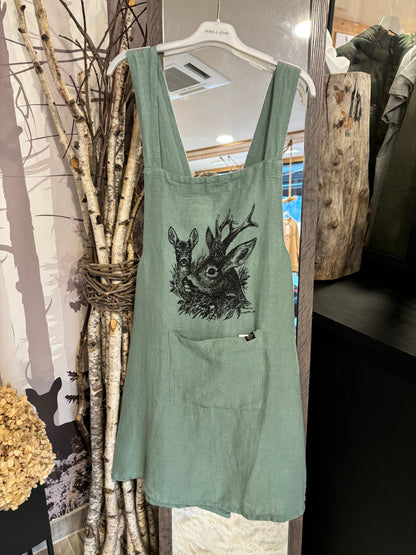 Tablier CHEVREUIL ET CHEVRETTE