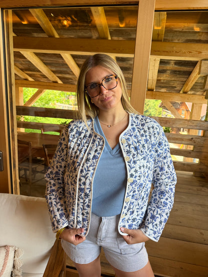 Veste BLEUET