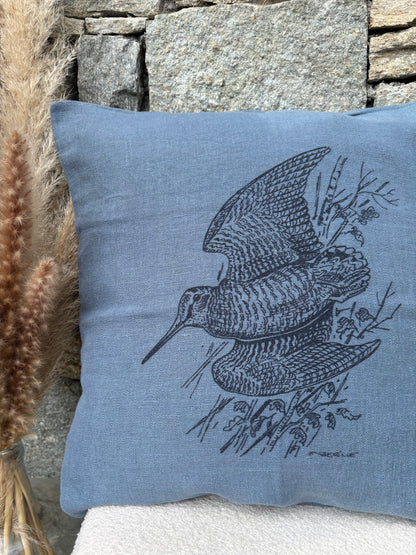 Coussin carré BÉCASSE