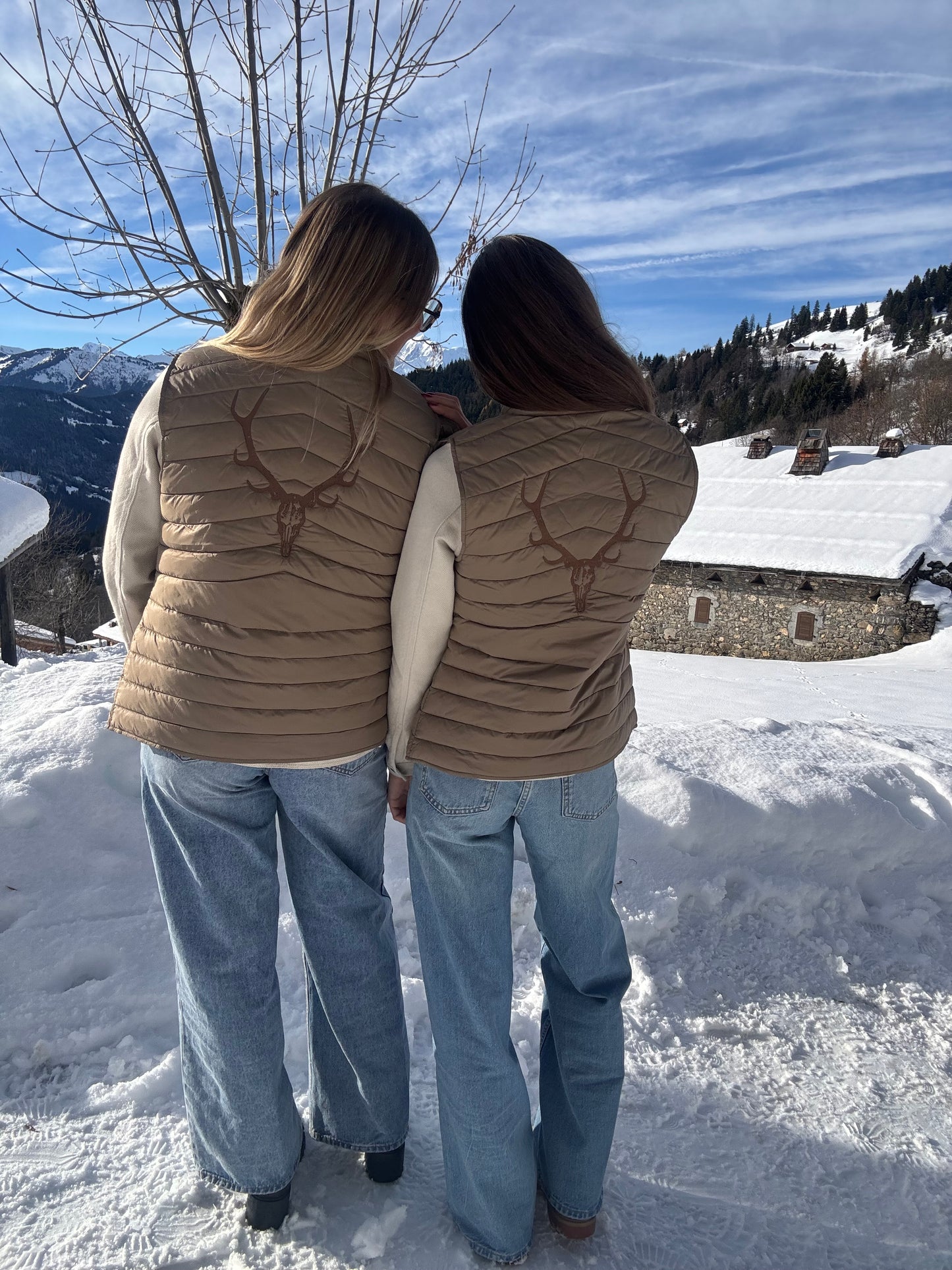 Doudoune sans manches CERF LES BICHETTES