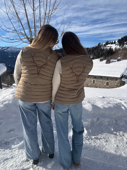 Doudoune sans manches CERF LES BICHETTES