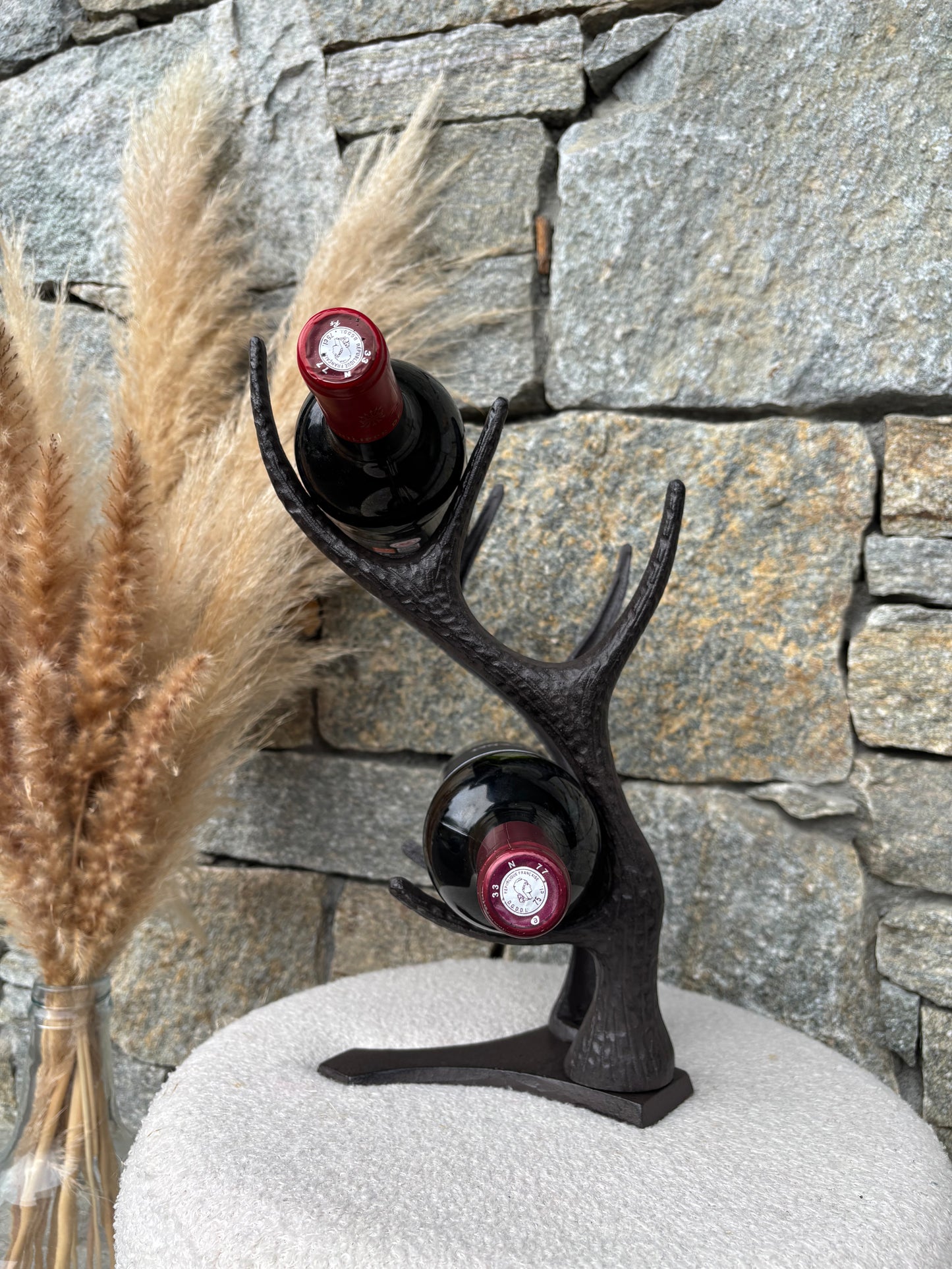 Support bouteilles BOIS DE CERF