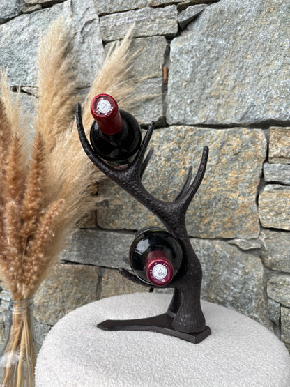 Support bouteilles BOIS DE CERF