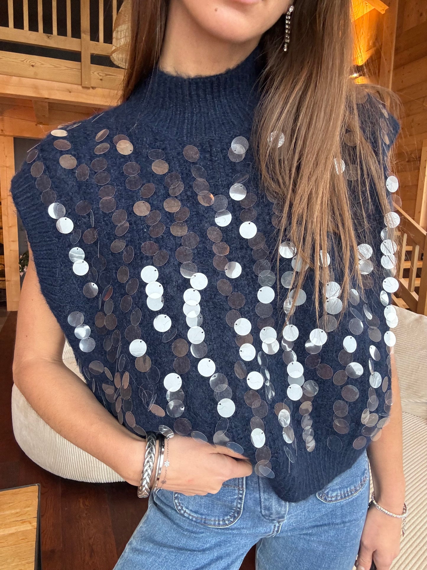 Pull sans manches CINDY 🇮🇹