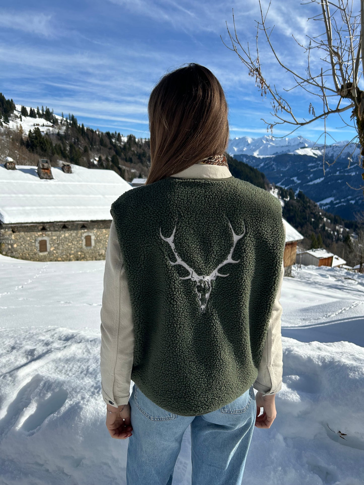 Gilet sans manches CERF LES BICHETTES