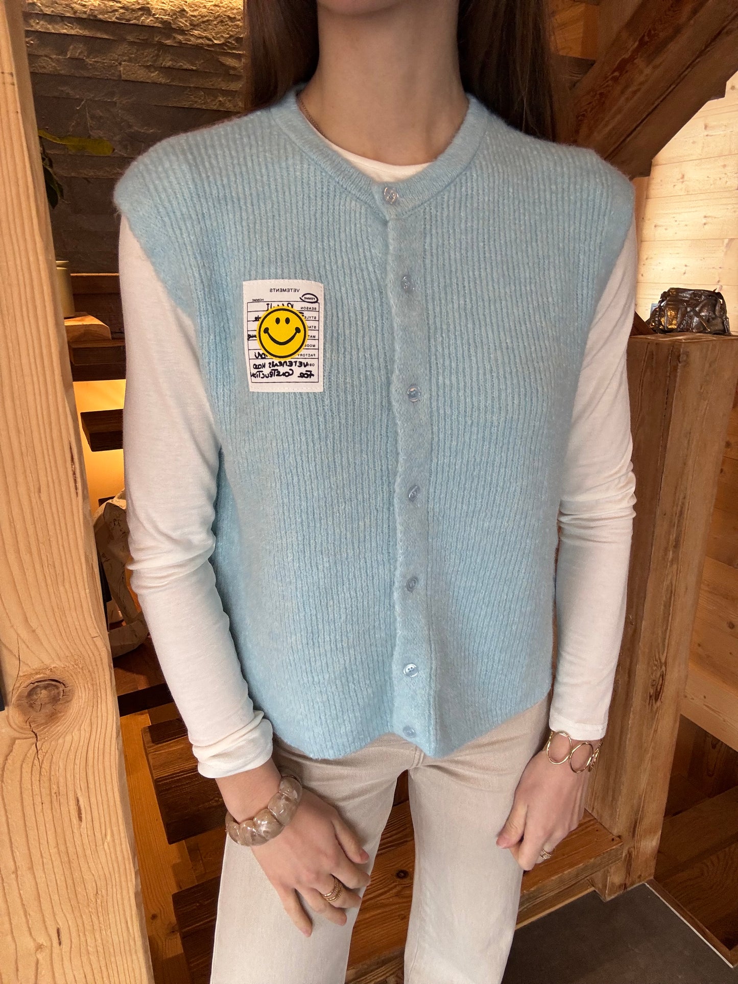 Gilet sans manches SMILEY 🇮🇹