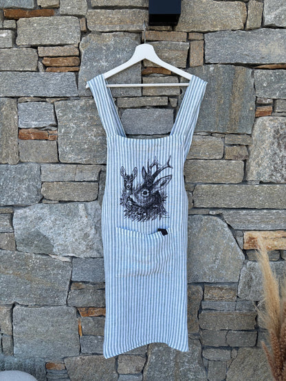 Tablier CHEVREUIL ET CHEVRETTE