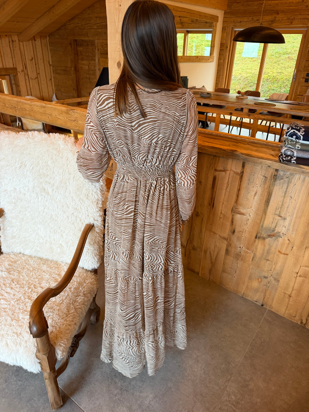 Robe VALENCIA manches longues