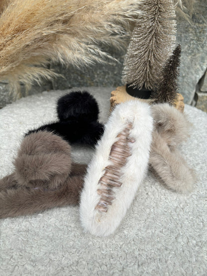 Pince à cheveux moumoute