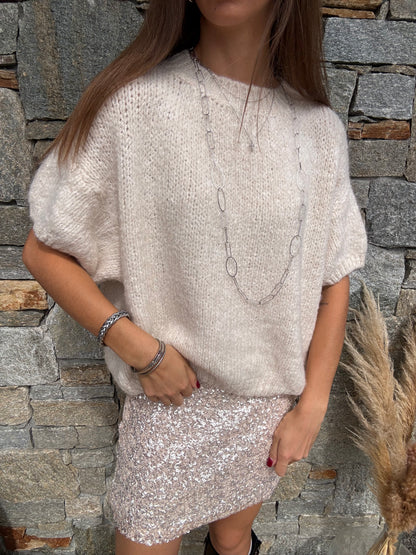 Pull CAMOMILLE manches courtes 🇮🇹