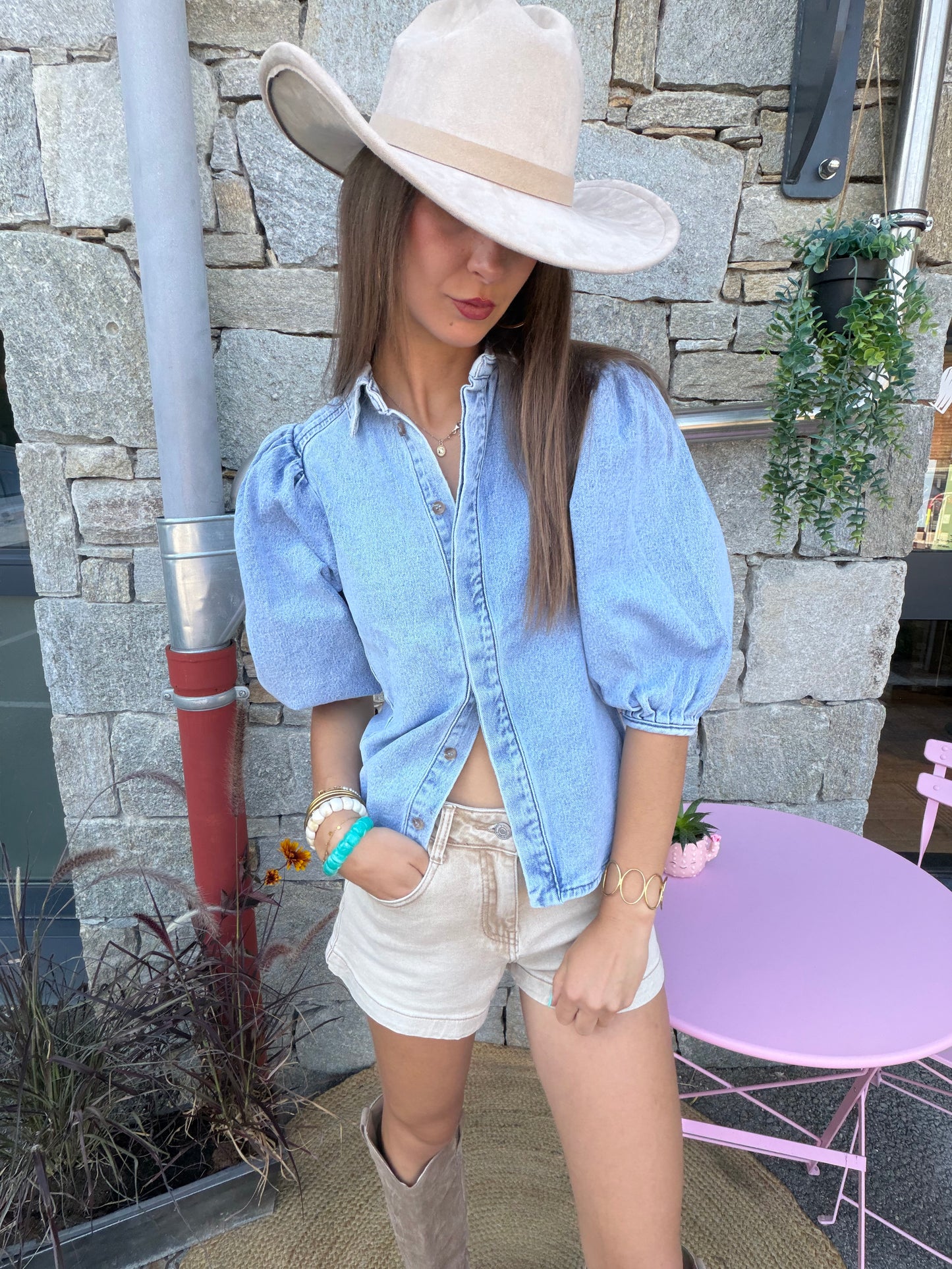 Chemise en jean BRATZ