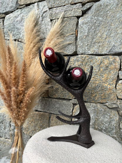 Support bouteilles BOIS DE CERF