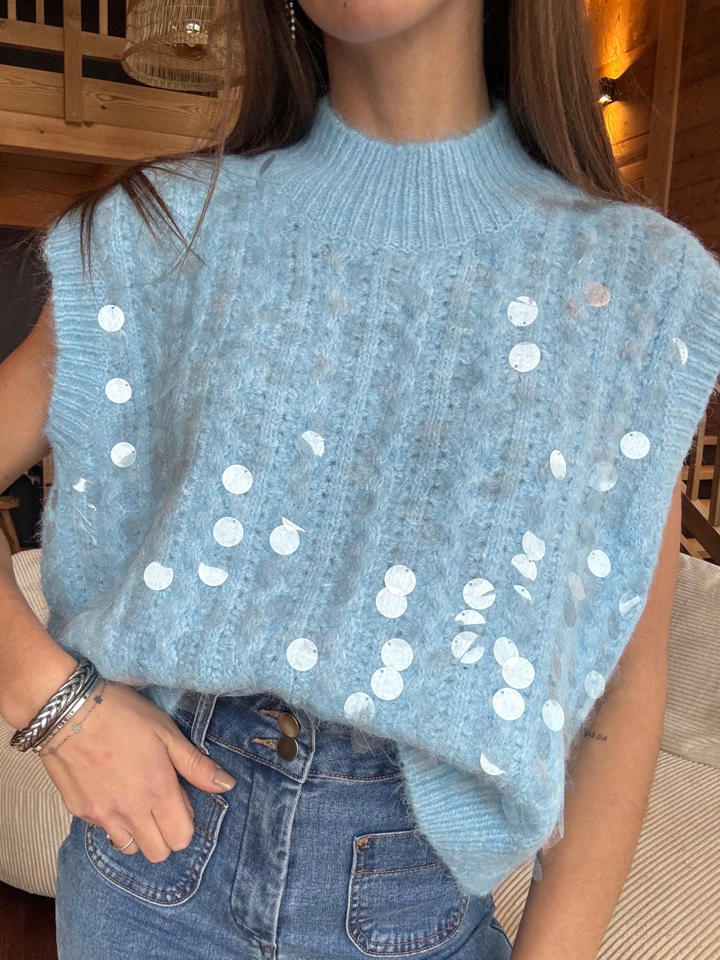 Pull sans manches CINDY 🇮🇹