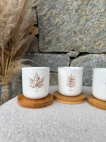 Coffret 4 tasses à café AUTOMNE