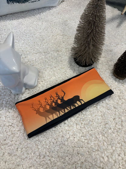 Bandeau " COUCHÉ DE SOLEIL SUR LA PLAINE "