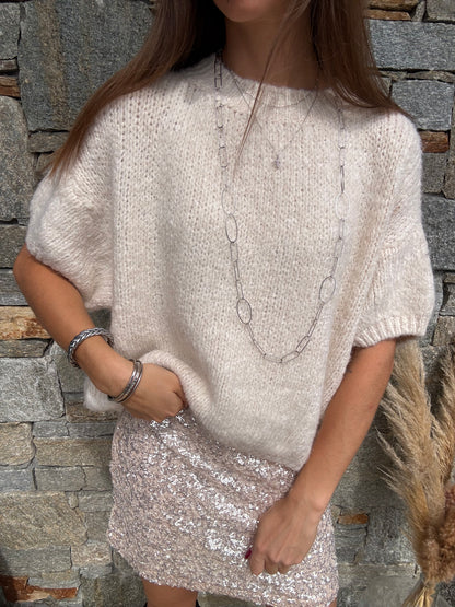 Pull CAMOMILLE manches courtes 🇮🇹