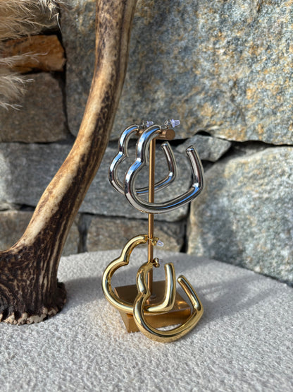 Boucles d’oreilles CŒUR