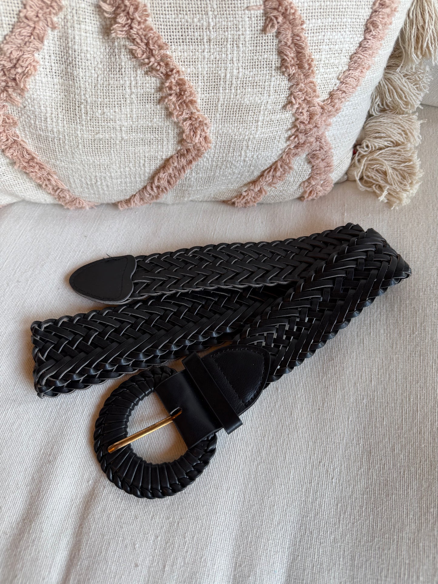Ceinture tressée