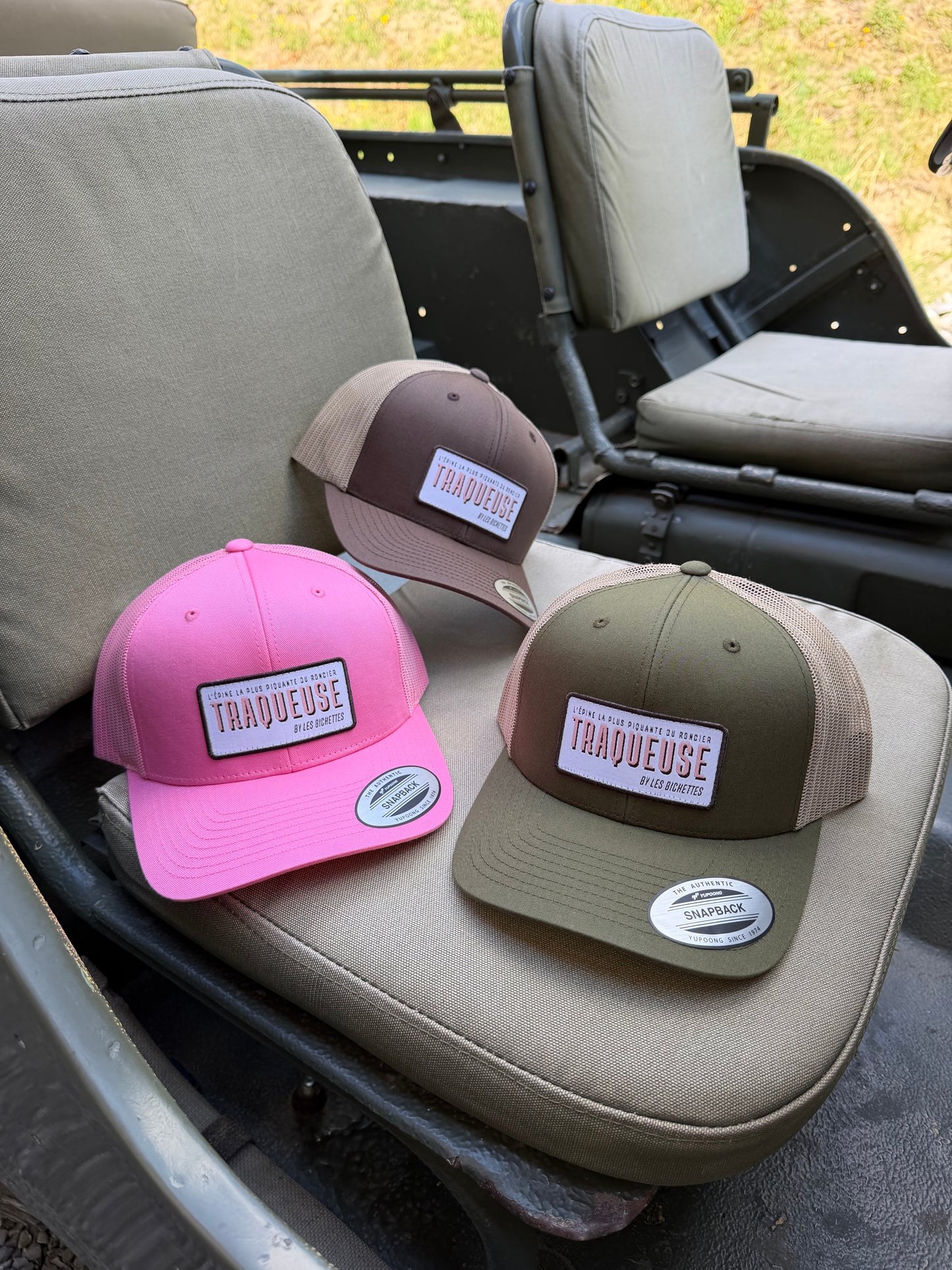 Casquette TRAQUEUSE