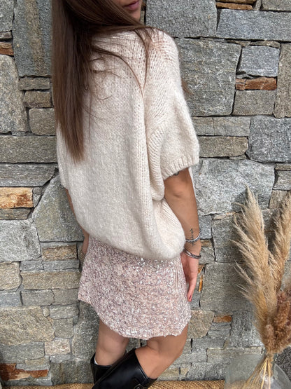 Pull CAMOMILLE manches courtes 🇮🇹